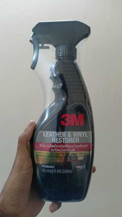 3M Leather & Vinyl Restorer For Car Home Multipurpose Use
