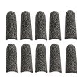 5 Pair Mobile Game Controller Finger Sleeve Sets, Anti-Sweat Reusable Waterproof Breathable Full Press Screen Finger Set.