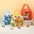 Kawaii Portable Fridge Thermal Bag Women Children's School Thermal Insulated Lunch Box Tote Food Small Cooler Bag Pouch.