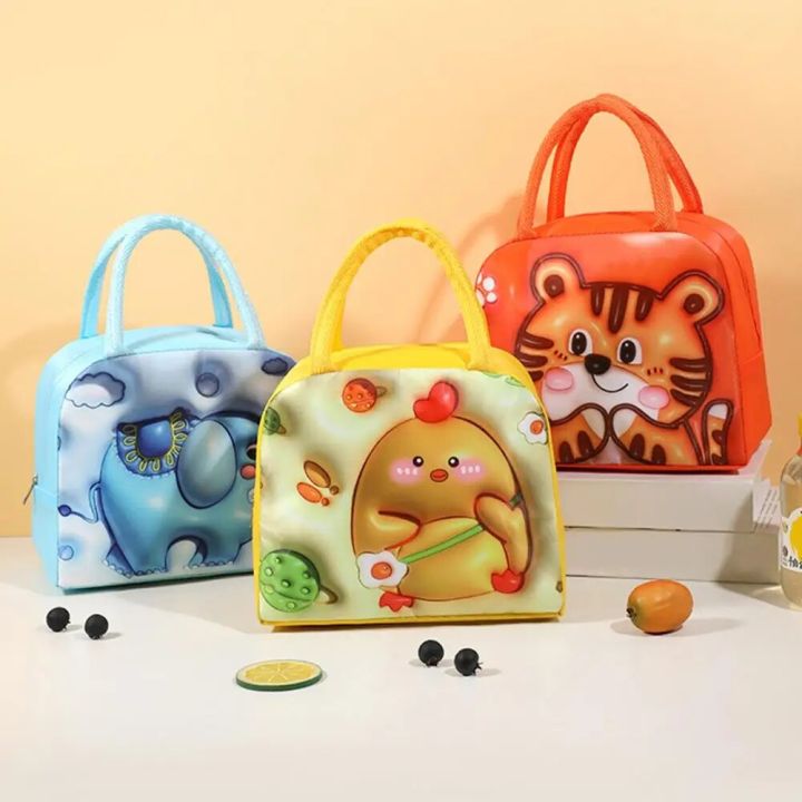 Kawaii Portable Fridge Thermal Bag Women Children's School