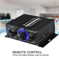 Wireless HiFi Stereo Audio Power Amplifier 200W+200W Audio Power Amplifier with RCA Input. 