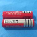 2Pcs Ultra Fire Brc 18650 Lithium Li-Ion Rechargeable Battery 3.7V 4200Mah - Rechargeable Battery. 