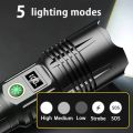 LED Flashlight Rechargeable, Zoom Super Bright Torch high Lumen Flashlight with Digital Power Display for Camping, Outdoor.