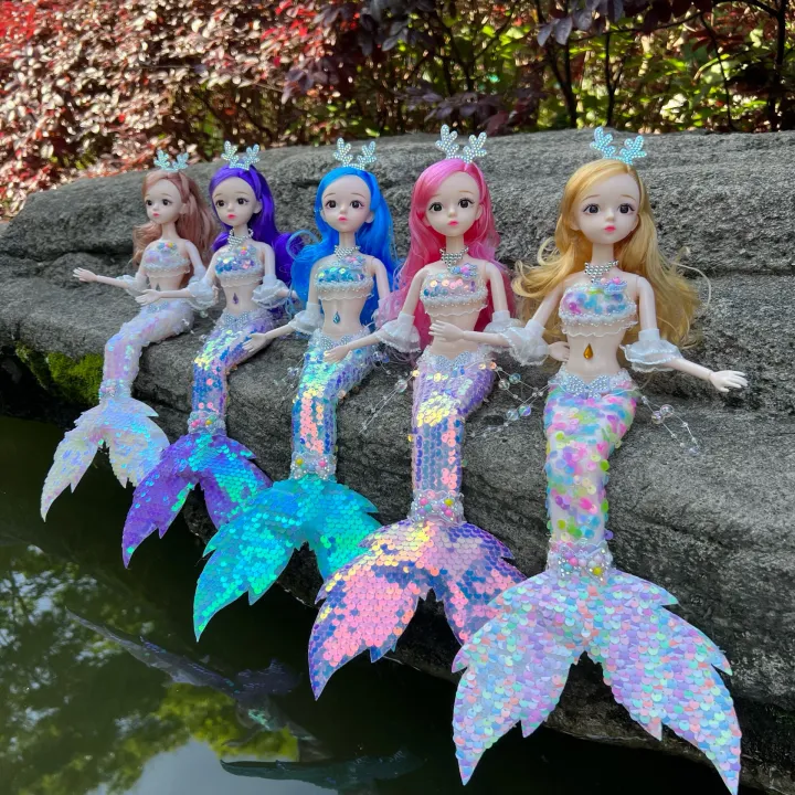 12%20inch%20Ariel%20Mermaid%20Doll%20Girl%20Toy%20Princess%20Kids%20Birthday%20Gift%20Doll%20Doll%20Doll%20-%20Image%204