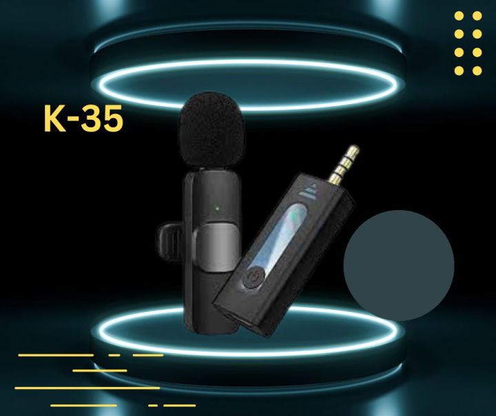 K35%20Single%20Wireless%20Microphone%203.5mm%20Supported%20for%20Camera,%20Sound%20card,%20Smartphone%20(Single%20Mic,%20single%20receiver)%20-%20Image%206