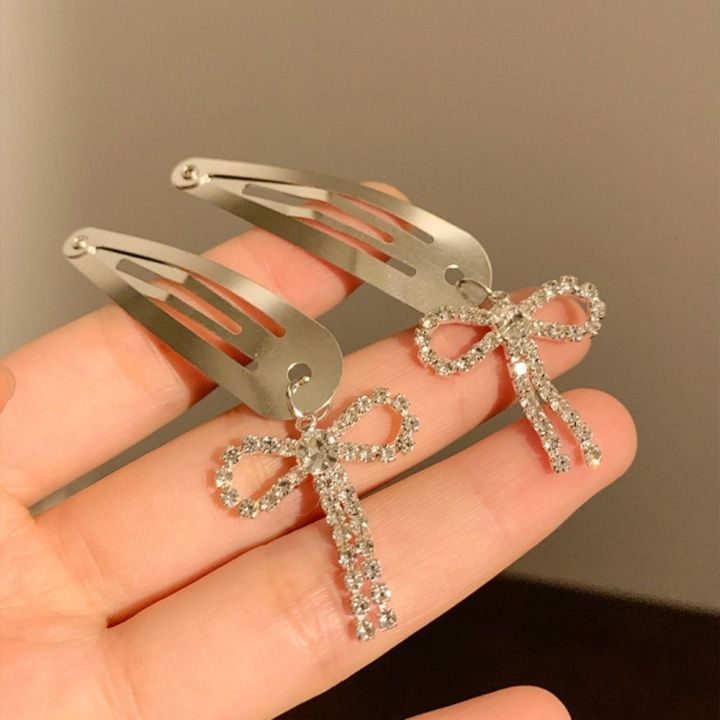 New%20Silver%20Color%20Bowknot%20Hair%20Clip%20Fashion%20Accessories%20Y2K%20Hairpins%20Simple%20Hair%20Accessories%20Headwear%20-%20Image%205