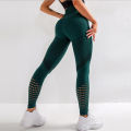 High Waist Fitness Gym Leggings Women Seamless Energy Tights Workout Running Activewear Yoga Pants Hollow Sport Trainning Wear.