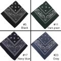 17KM Fashion Women Bandana Scarf Girls Kids Punk Square Bandanas Headwear Bohemian Head Scarf Headbands Hair Accessories. 