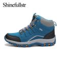Outdoor Women Hiking Shoes Woman Trekking Boots For A Hike Climbing Mountain Sneakers Treking Tracking Camping Botas Senderismo. 