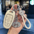 Applicable 23 Beijing Hyundai Tucson L Key cover 21/22 Model 5 Th Generation New Tucson Car Bag Protective Key Case and Keychain. 