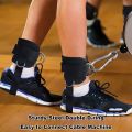 Ankle Strap for Cable Machine, Workout Hips Trainer Leg Press Gym. 