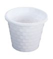 RFL Best Buy Marble Flower Tub with Tray 11"White-TEL. 