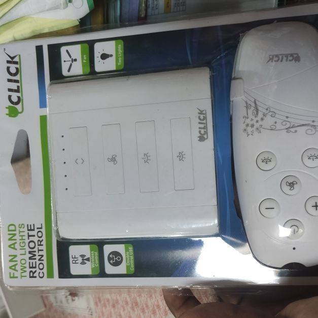 Blaze Smart Wireless Remote Switch 2 Lights 1 Fan Warranty 1 year with Speed Control Regulator Dimmer Regulation Socket