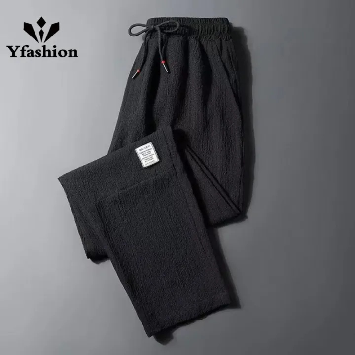 Men%20Linen%20Cropped%20Pants%20Summer%20Thin%20Breathable%20Straight%20High%20Waist%20Casual%20Cropped%20Pants%20-%20Image%202