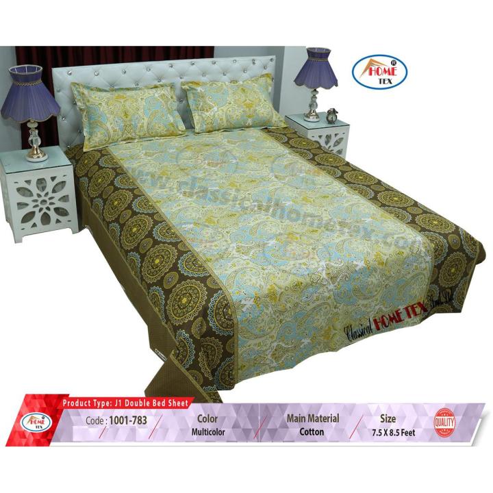 Home Tex King Size Cotton Bed Sheet