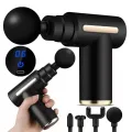 Powerful Handheld Massage Gun for Deep Tissue Relief - Compact & Elegant Design.