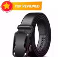 Official black artificial lether soft auto gear belt for men - Belt For Men - Belt For Men - Belt For Men. 