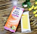 Argan Oil Wax Strips Hair Remover Legs & Body - 1Pack.
