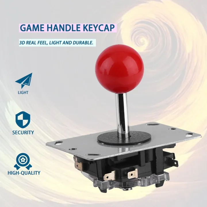 Classic%208%20way%20Arcade%20Game%20Joystick%20Ball%20Joy%20Stick%20Red%20Ball%20Replacement-Red%20-%20Image%205