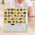 Alphabet Puzzles Board Russian Learn Development Preschool Learning Birthday Holiday Gift Sensory. 