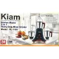 kiam master 3 in 1 heavy duty mixer grinder bl-1100. 