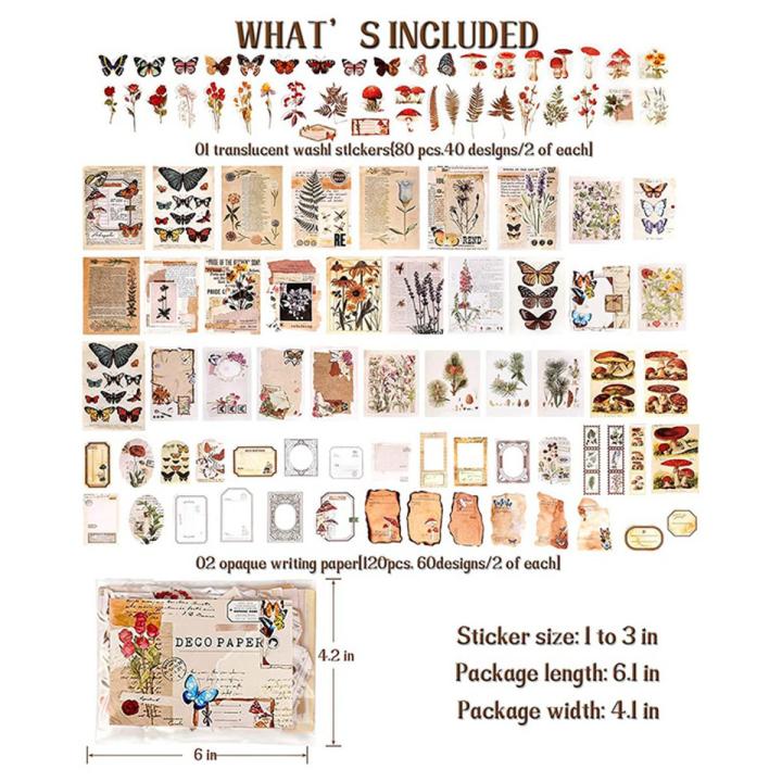Vintage Scrapbook Supplies Pack Vintage Ephemera Pack Decoupage