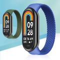 Braided bands for Mi Band 9/8/7/6/5/4/3 Strap accessories Elastic Nylon Replacement belt bracelet correa for Xiaomi Miband 8 NFC. 