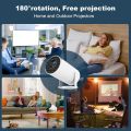 Android Smart Projector HY300 4K Home Theatre WiFi Bluetooth portable Projector New Projector Smart Mini Projector High Quality projector. 