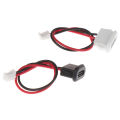 2Pin USB-C Type Waterproof USB Connector Direct Compression Female Base Socket Charging Interface With Welding Wire Demoo. 