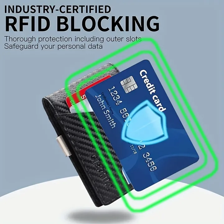 Ultra-thin%20Carbon%20Fiber%20Wallet%20For%20Man,%20RFID%20Anti-theft%20Brush%20Bilfold%20Credit%20Card%20Wallets%20Clip%20Credit%20Card%20-%20Image%208