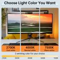 USB Stepless Dimming Screen Hanging Light Computer RGB Background Atmosphere Eye-Care Desk Lamp Curved Screen Light Bar Monitor.