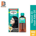 Super Vasmol 33 Hair Oil Kesh Kala Black Color - 100ml (Indian formula). 