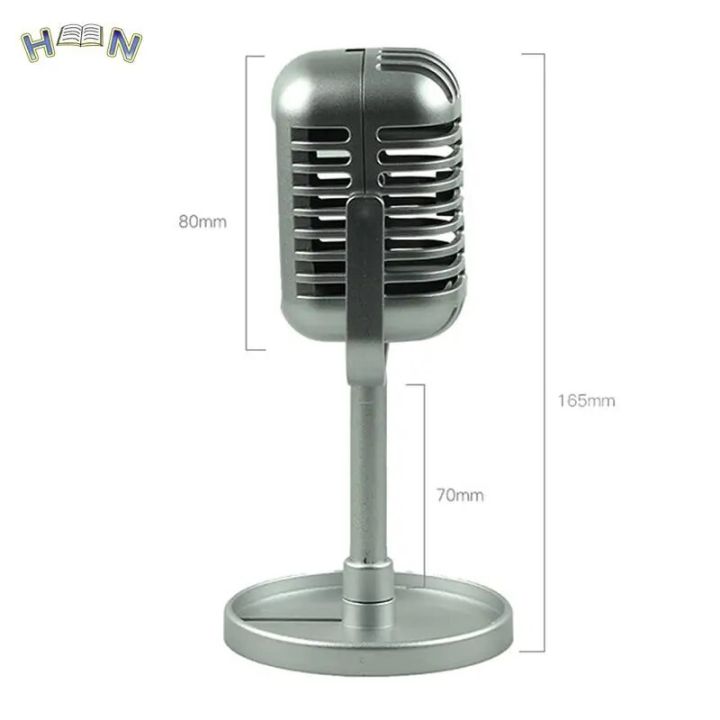 (Not%20a%20real%20microphone)%20Classic%20Retro%20Dynamic%20Vocal%20Microphone%20Vintage%20Style%20Mic%20Universal%20Stand%20Model%20Simulated%20microphone%20-%20Image%205