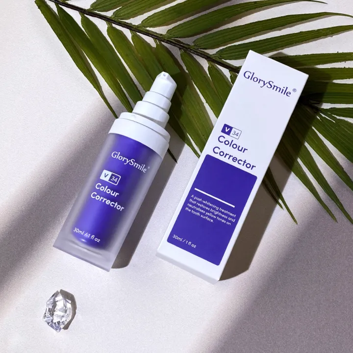 Glory%20Smile%20V34%20Teeth%20Whitening%20Essence%20v34%20Small%20Purple%20Bottle%20Toothpaste%20to%20remove%20tooth%20yellowing%20-%20Image%203