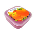 Single Layer Plastic Tiffin Box - Multicolor. 
