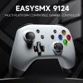 EasySMX® Bayard 9124 Tri-Mode Wireless Controller (White) with Dongle  II plug and play with computer or xbox or console. 