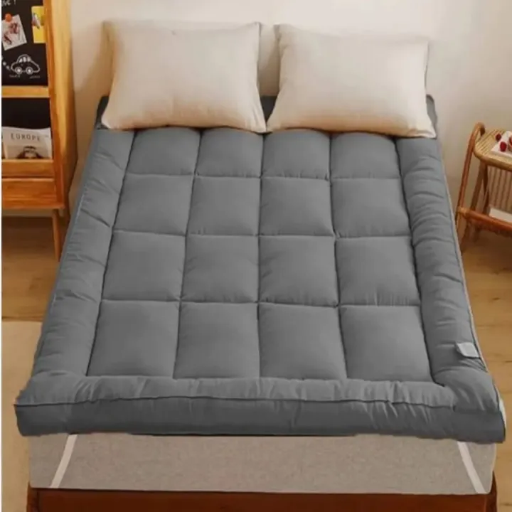 Mattress%20Topper%20Soft%20Additional%20Bedding%20Pad%20Corner%20Strap%20-%20Image%202