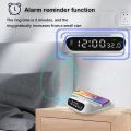 Wireless Charger Stand With LED Digital Display For iPhone 11 12 13 Samsung Xiaomi Desktop Clock Mobile Phone Charger Station. 