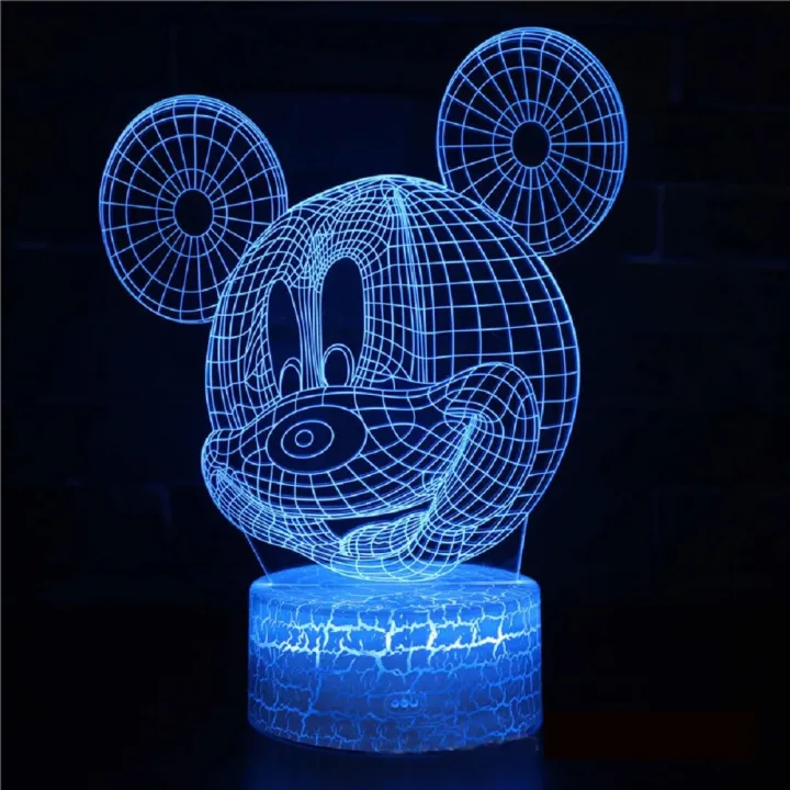 Disney%20Cartoon%203D%20Night%20Light%20Mickey%20Mouse%20Clubhouse%20LED%20Color%20Changing%20Light%20Bedroom%20Decorative%20Light%20Children's%20Birthday%20Gift%20-%20Image%202