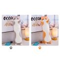 【Yurui】Cute Pluh Cat oft tuffed Kitten Pillow leep Long Pluh Toy.