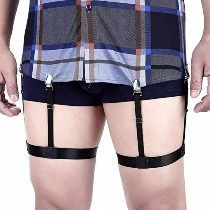 2%20Pcs%20Stays%20Holders%20Elastic%20Shirt%20Garter%20Non-Slip%20Locking%20Clamps%20Uniform%20-%20Keep%20Shirt%20In%20Place%20Stays%20Holders%20Elastic%20Garters%20-%20Image%203