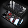 For Realme C15 case Explorer Version Theme Case Tempered Glass Protector Back Cover for RealmeC15 Clear Circuit Board Design Full Coverage Phone cases. 