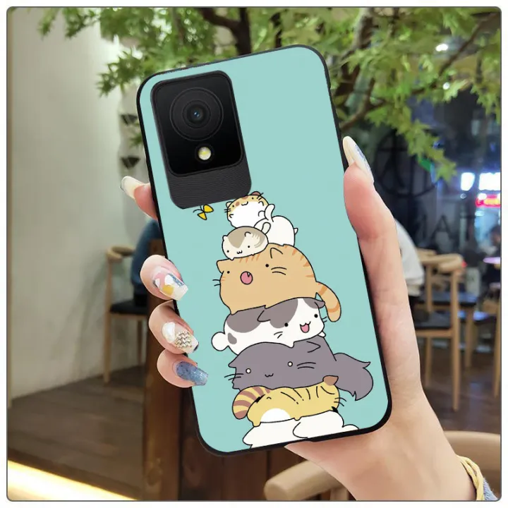 Customization%20Phone%20Case%20TCL%20502%20Fashion%20Pattern%20Printing%20Silicone%20Soft%20TPU%20Protective%20Back%20Cover%20-%20Image%202
