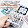 Fashion Creative Simple Dust-proof Transparent PE Film Display Jewelry Storage Box.