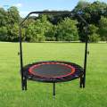 Mini Trampoline Sturdy Portable Round Trampoline Jump Bed Folding Trampoline for Adults Kids 48inch.
