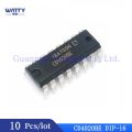 10Pcs/Lot CD4020 CD4020BE CD4020BCN DIP-16 Binary Counting Divider Electrical Circuitry Components. 