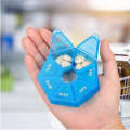 1/3Pcs Plastic Transparent Small Box 7 Day Mini Weekly Tablet Pill Storage Case Vitamin Case Container.
