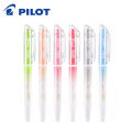 Japanese PILOT Highlighters Erasable Natural Color SFL-10SL Marker Pen Color Frixion Student Soft Light Color Note Taking Pen Amour zii.