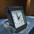Table Folding Alarm Clock - Black. 