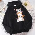 Hi Love Design Winter Fleece Cotton Hoodie For Women.